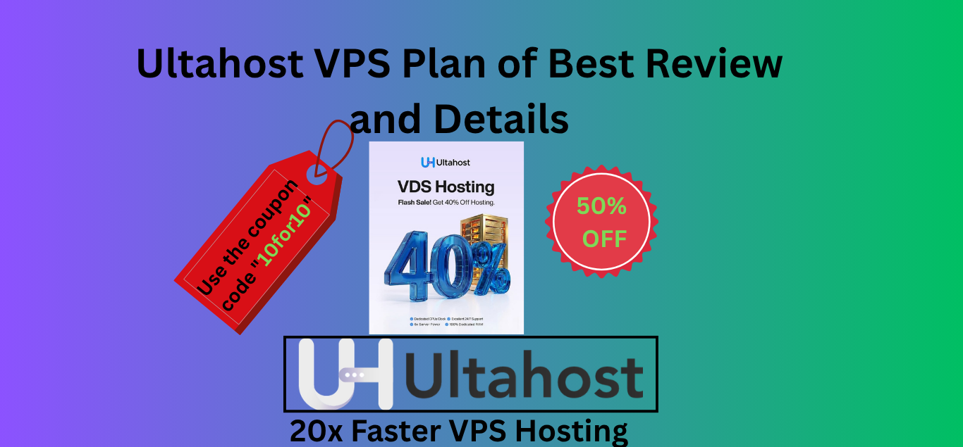 Ultahost VPS Plan of Best review and Details